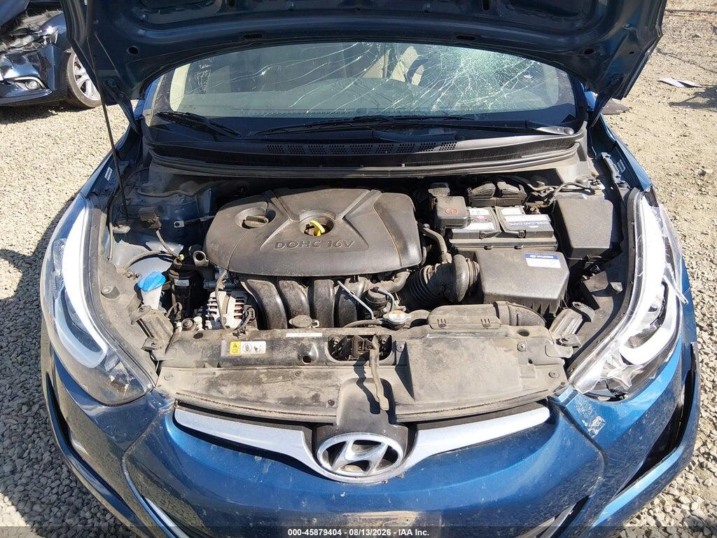 KMHDH4AE2EU064242 2014 HYUNDAI ELANTRA photo no. 10