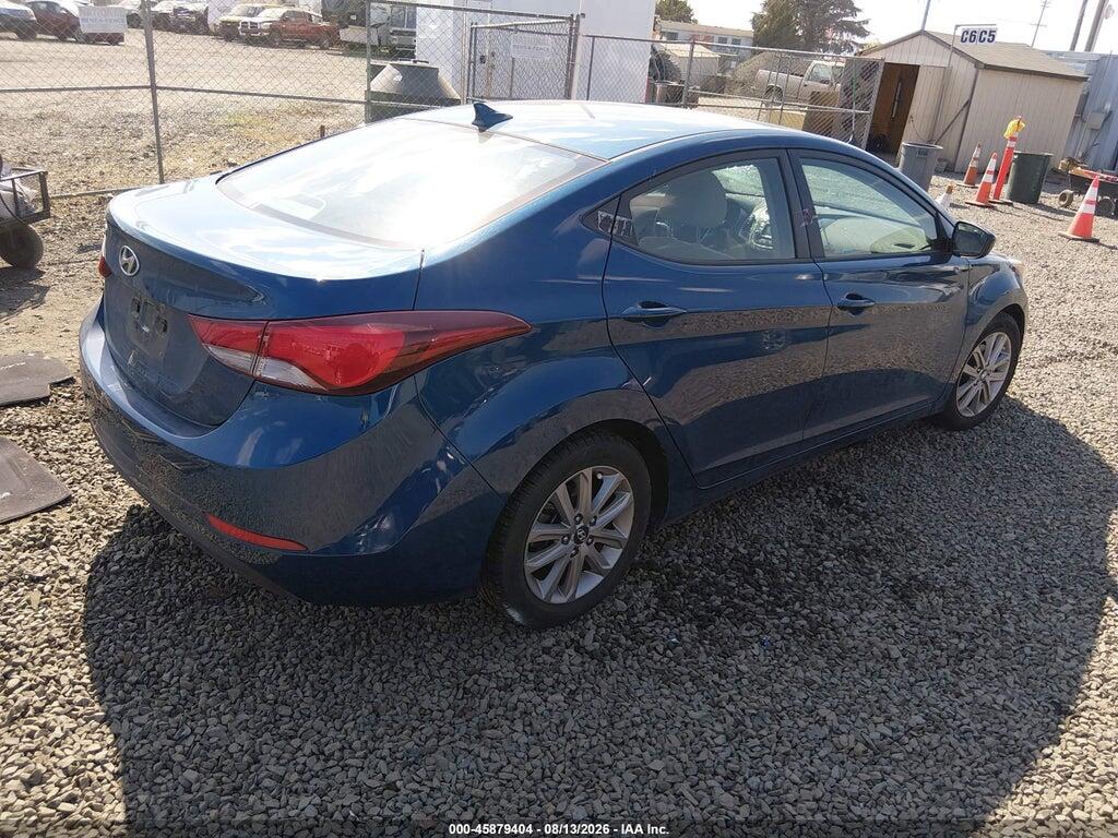 KMHDH4AE2EU064242 2014 HYUNDAI ELANTRA photo no. 4