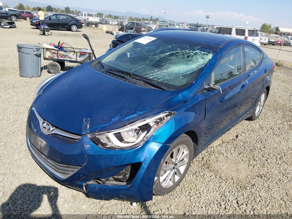 KMHDH4AE2EU064242 2014 HYUNDAI ELANTRA photo no. 6