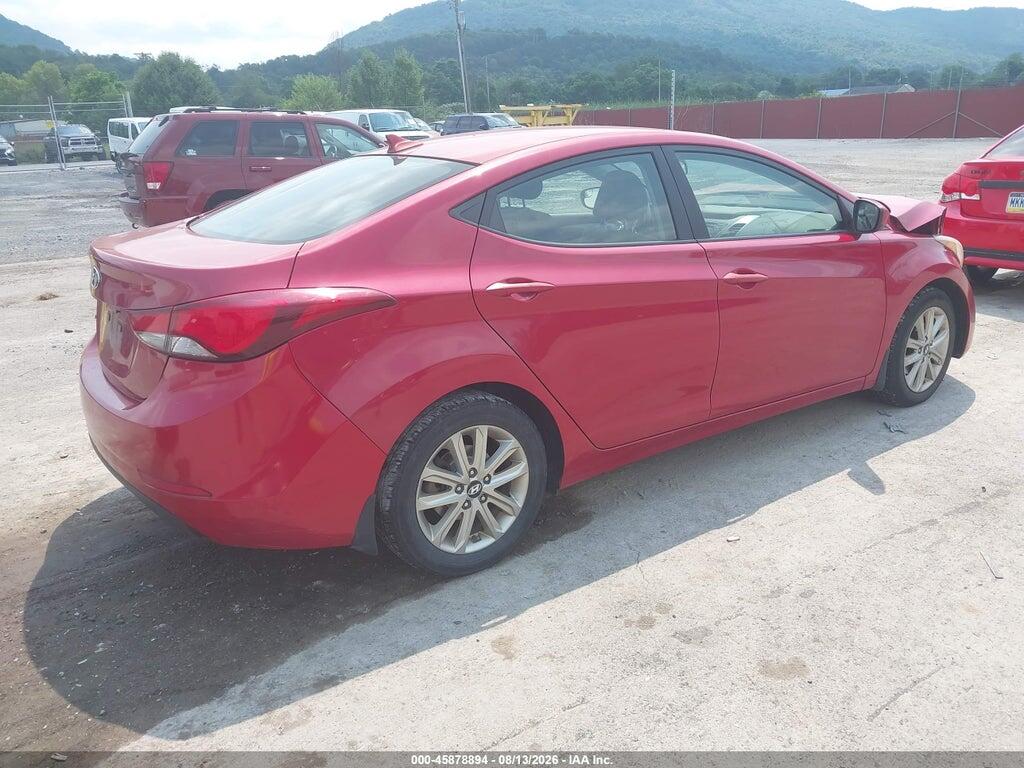KMHDH4AE1EU109817 2014 HYUNDAI ELANTRA photo no. 4