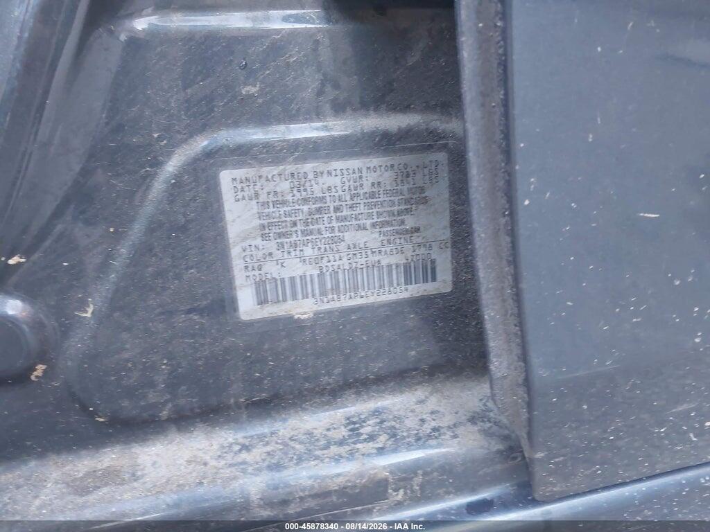 3N1AB7AP6EY228054 2014 NISSAN SENTRA photo no. 9
