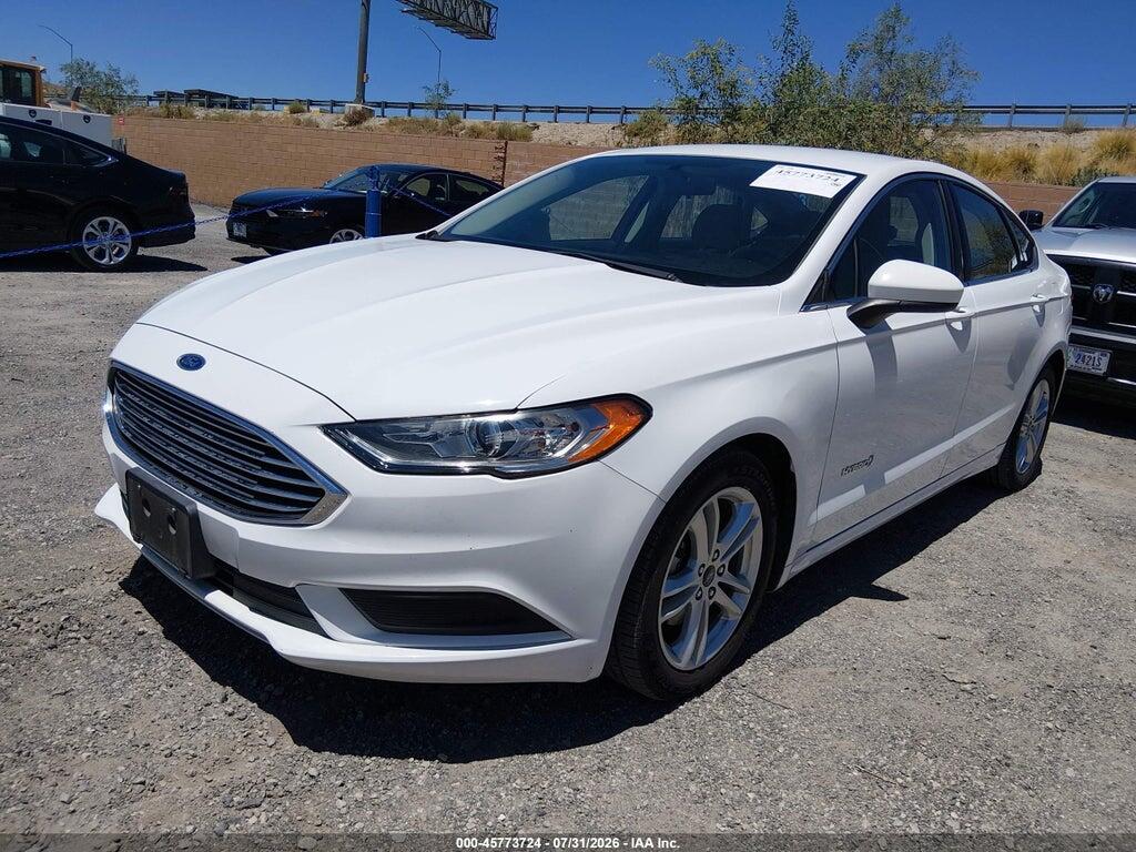 3FA6P0UU0JR254608 2018 FORD FUSION HYBRID photo no. 2