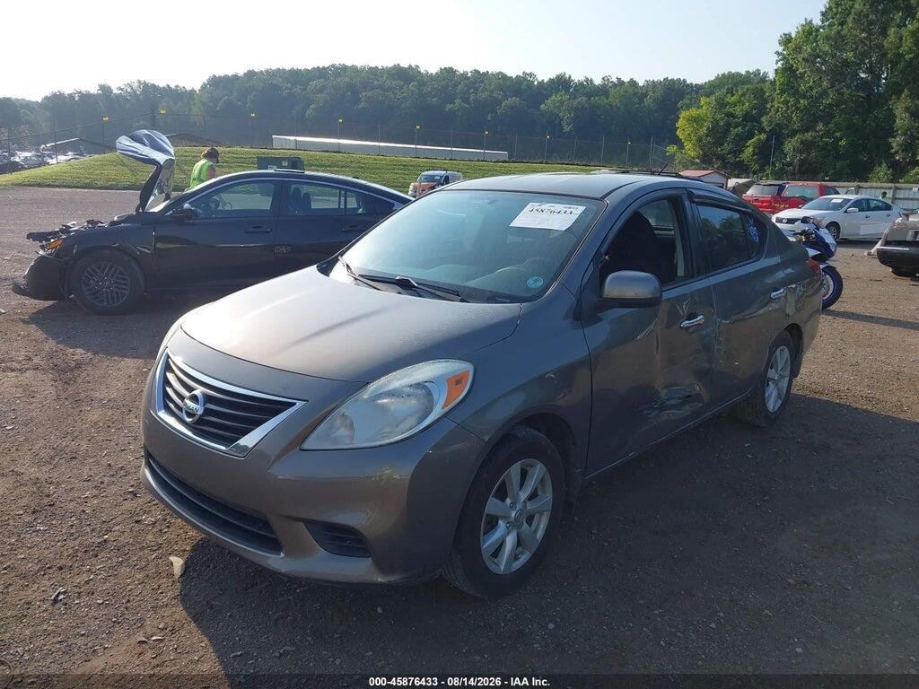 3N1CN7AP3EL820766 2014 NISSAN VERSA photo no. 2