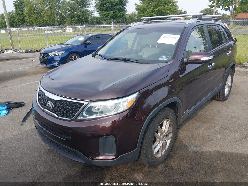 5XYKTDA73EG507236 2014 KIA SORENTO photo no. 2