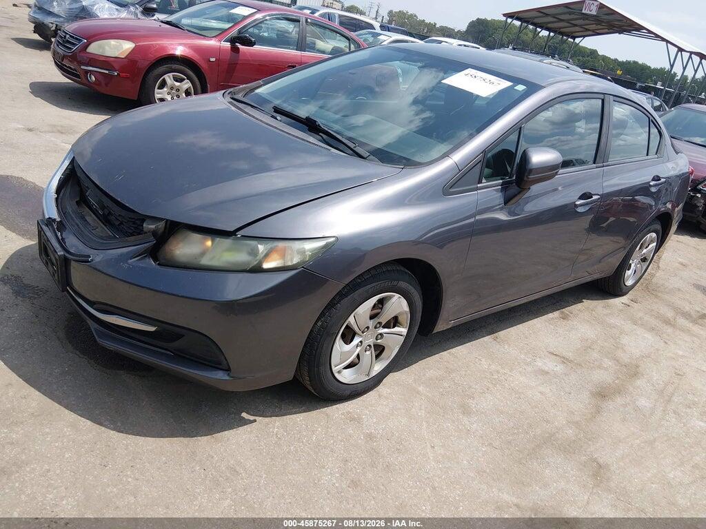 2HGFB2F5XEH546747 2014 HONDA CIVIC photo no. 2