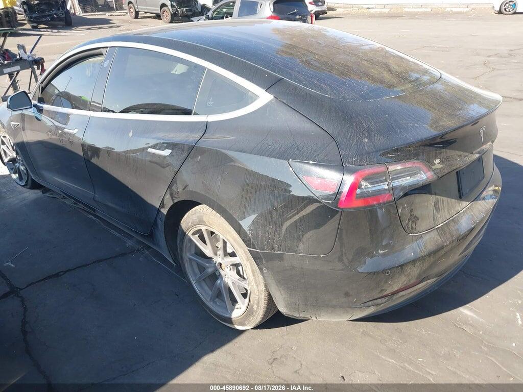 5YJ3E1EA2JF172037 2018 TESLA MODEL 3 photo no. 3