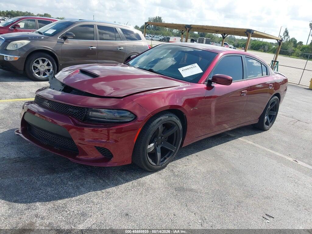2C3CDXCT5JH133693 2018 DODGE CHARGER photo no. 2