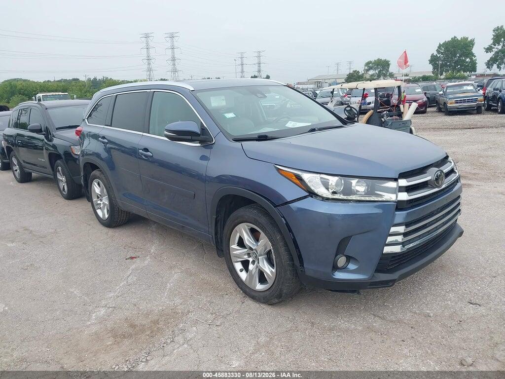 5TDDZRFH8JS889525 2018 TOYOTA HIGHLANDER photo no. 1