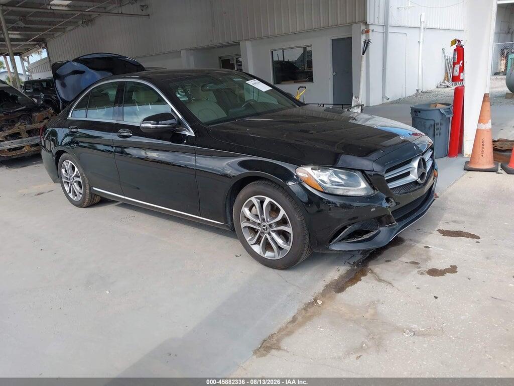 55SWF4JB1JU237355 2018 MERCEDES-BENZ C 300 photo no. 1