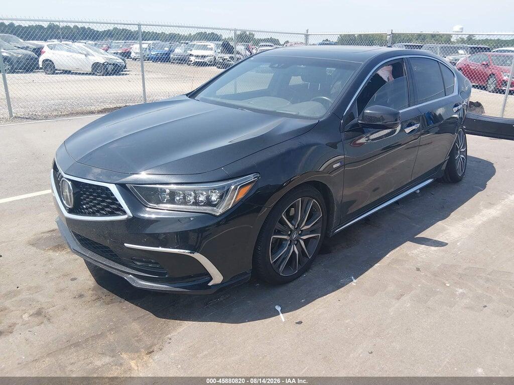 JH4KC2F99JC000496 2018 ACURA RLX SPORT HYBRID photo no. 2