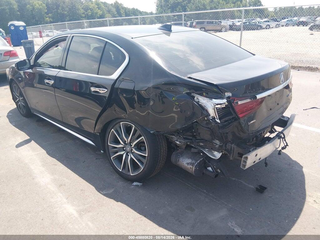 JH4KC2F99JC000496 2018 ACURA RLX SPORT HYBRID photo no. 3