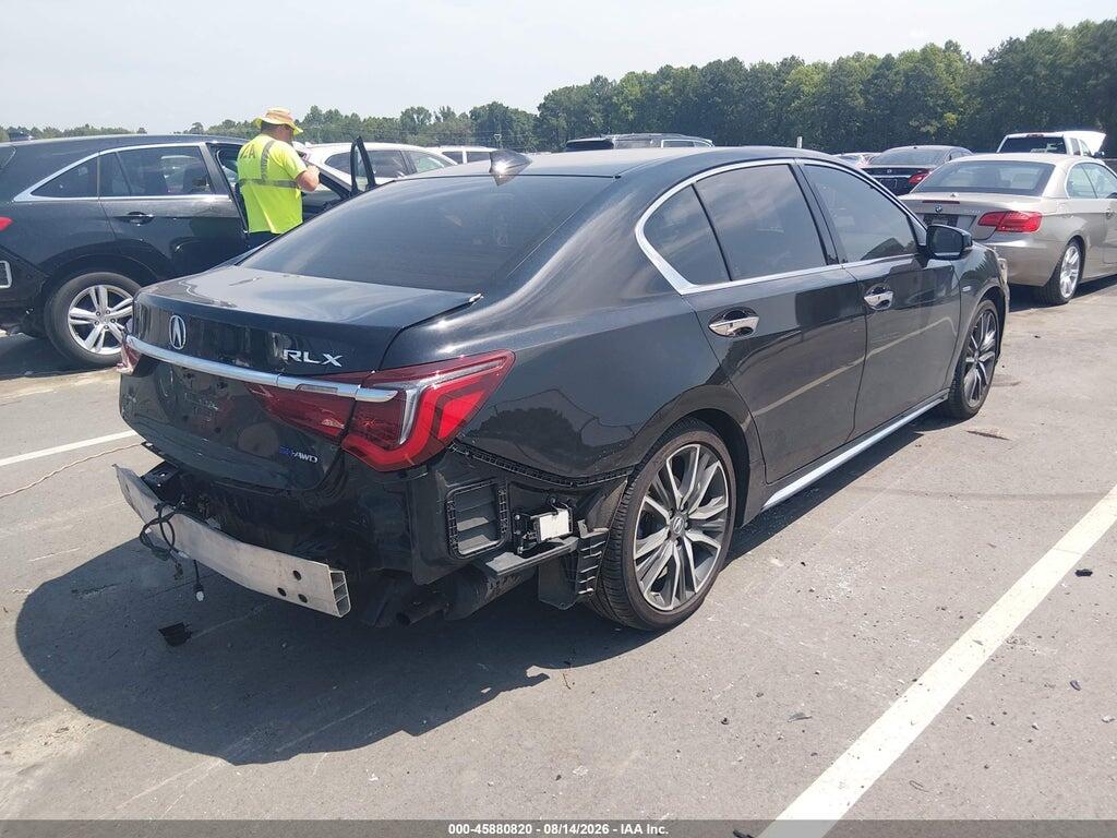 JH4KC2F99JC000496 2018 ACURA RLX SPORT HYBRID photo no. 4
