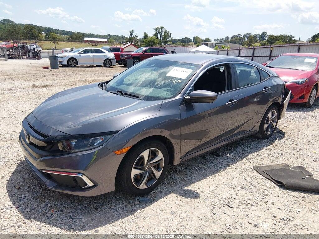 2HGFC2F64KH585383 2019 HONDA CIVIC photo no. 2