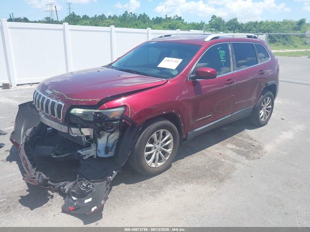 1C4PJLCB1KD439147 2019 JEEP CHEROKEE photo no. 2