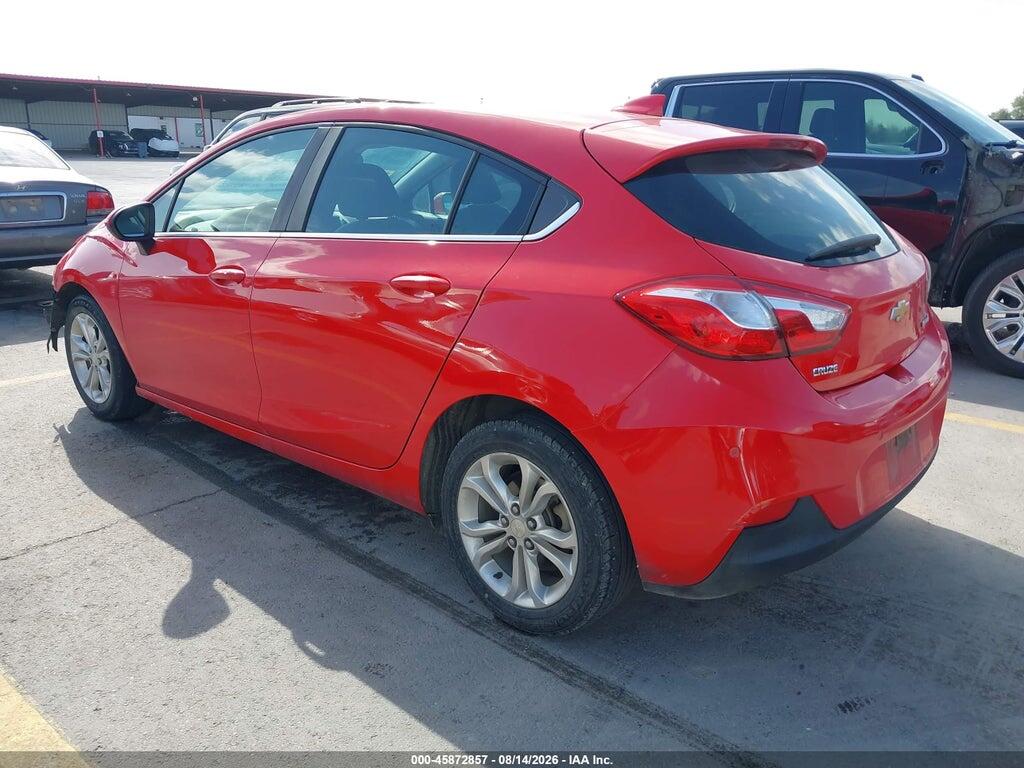 3G1BE6SM7KS600452 2019 CHEVROLET CRUZE photo no. 3
