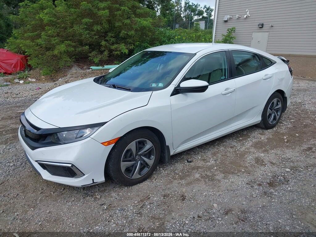 2HGFC2F66KH603544 2019 HONDA CIVIC photo no. 2