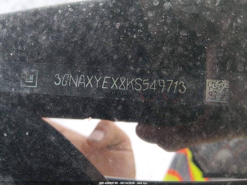 3GNAXYEX8KS549713 2019 CHEVROLET EQUINOX photo no. 9