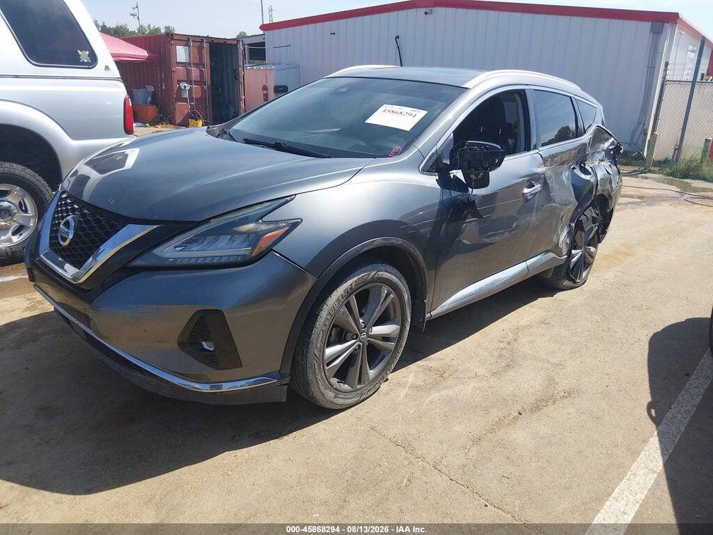 5N1AZ2MJ7KN157356 2019 NISSAN MURANO photo no. 2