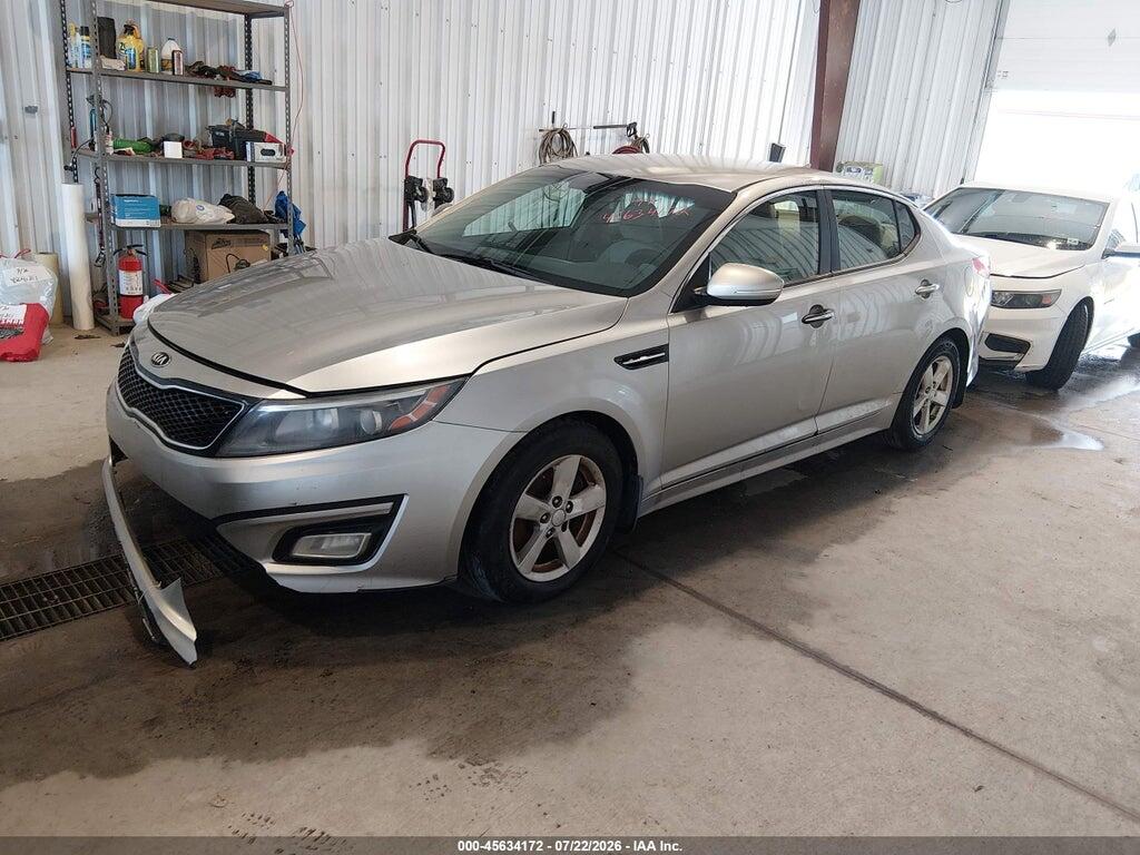 KNAGM4A79F5531857 2015 KIA OPTIMA photo no. 2