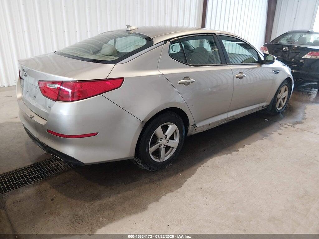 KNAGM4A79F5531857 2015 KIA OPTIMA photo no. 4