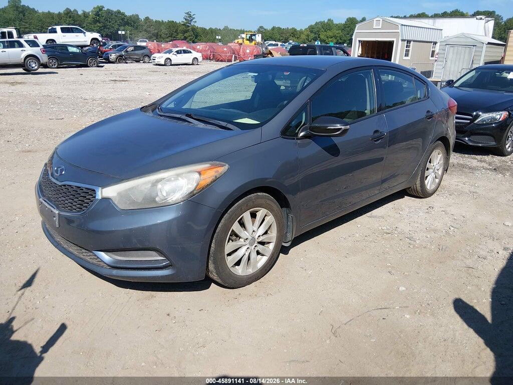KNAFX4A61G5594575 2016 KIA FORTE photo no. 2