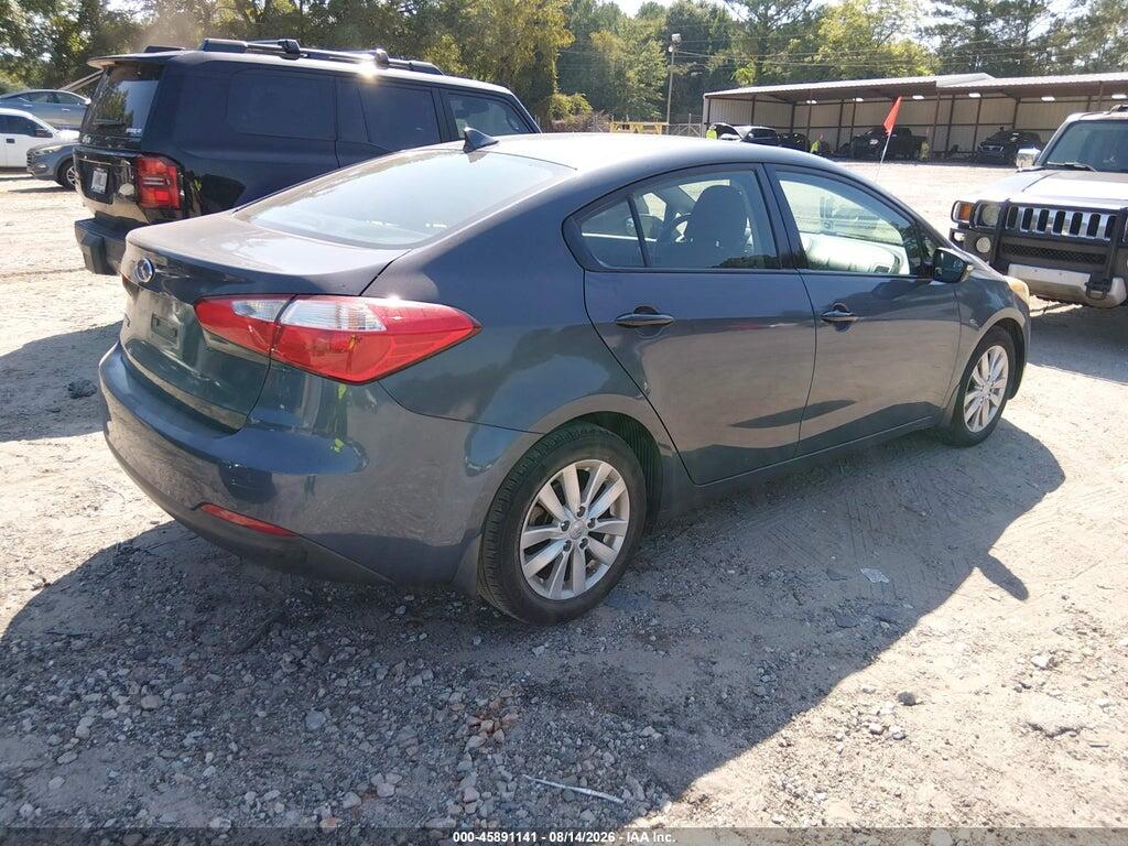 KNAFX4A61G5594575 2016 KIA FORTE photo no. 4