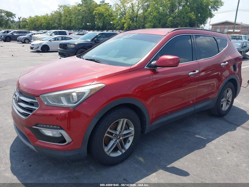 5XYZU3LBXHG491001 2017 HYUNDAI SANTA FE SPORT photo no. 2