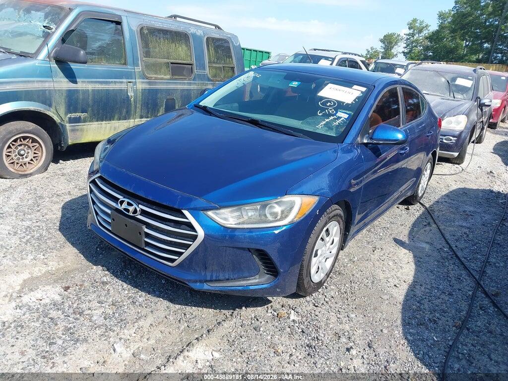 5NPD74LF0HH163427 2017 HYUNDAI ELANTRA photo no. 2