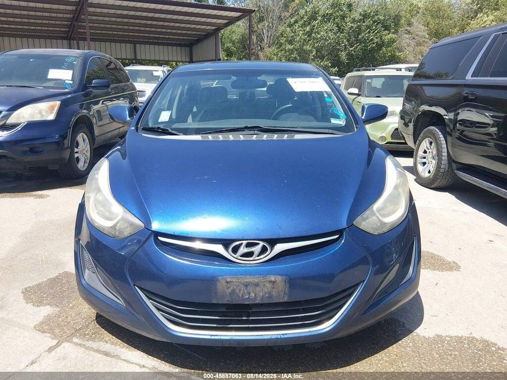 5NPDH4AEXGH774622 2016 HYUNDAI ELANTRA photo no. 6
