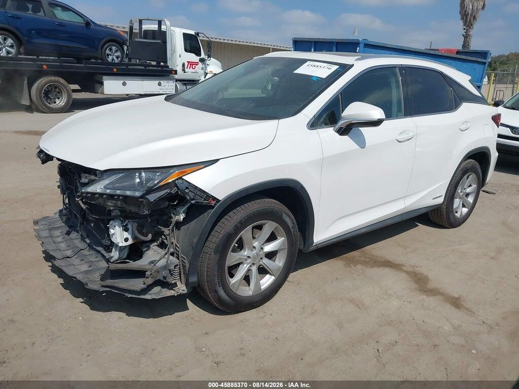2T2BGMCA1GC005865 2016 LEXUS RX 450H photo no. 2