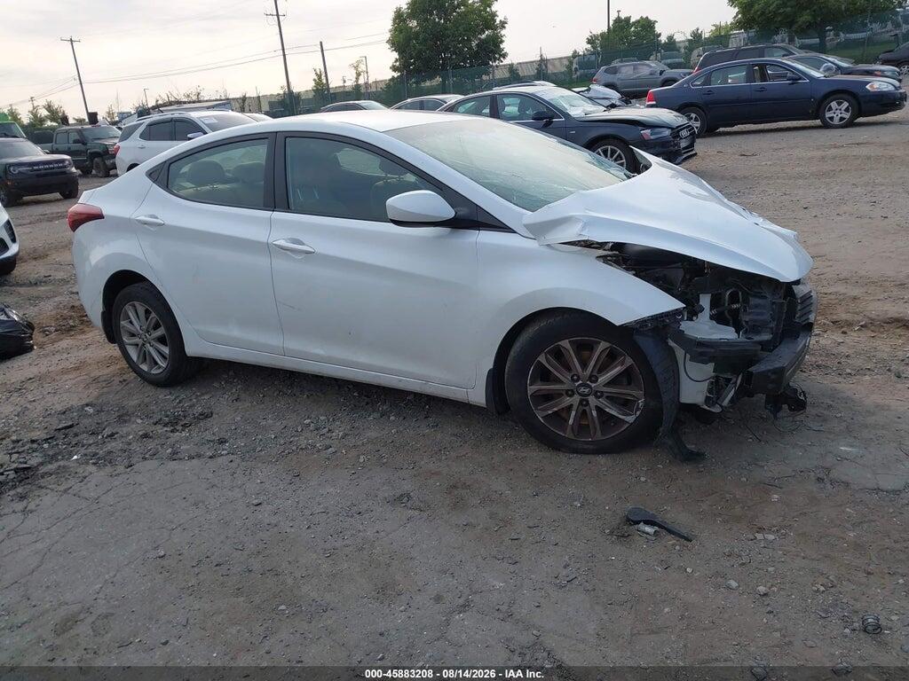 5NPDH4AE1GH729035 2016 HYUNDAI ELANTRA photo no. 1