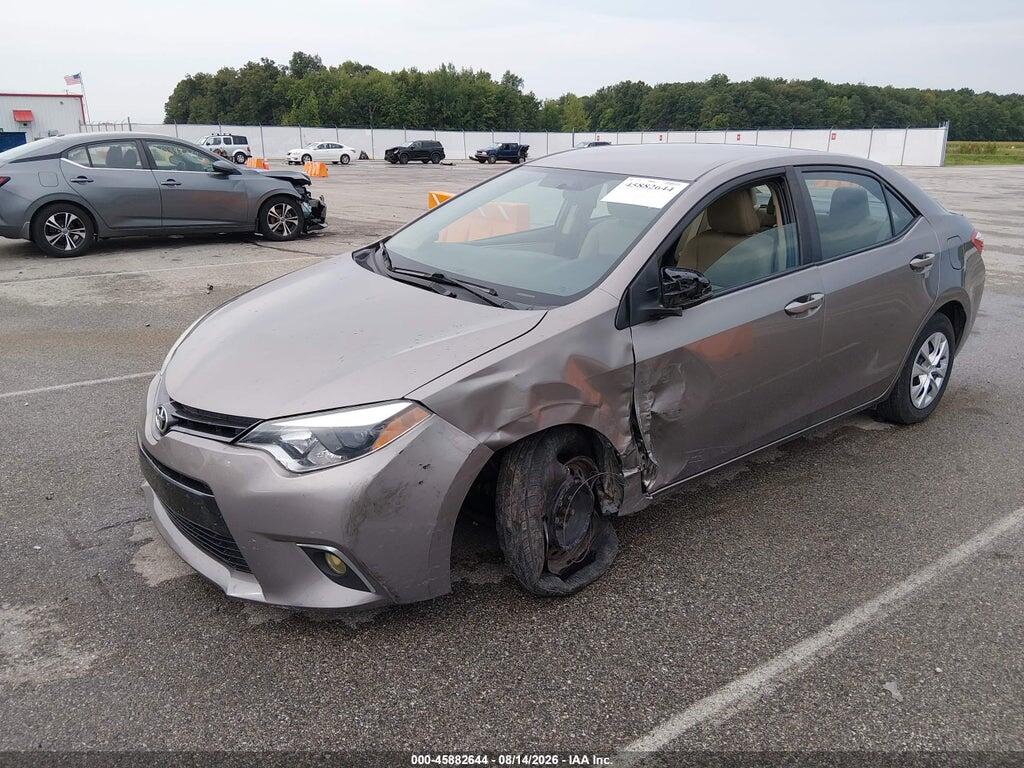2T1BPRHE3GC575122 2016 TOYOTA COROLLA photo no. 2
