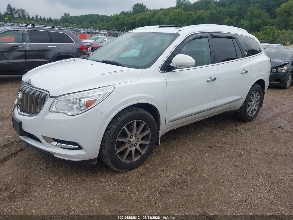 5GAKVBKD8GJ307654 2016 BUICK ENCLAVE photo no. 2
