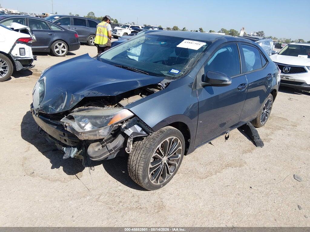 5YFBURHE0GP473611 2016 TOYOTA COROLLA photo no. 2