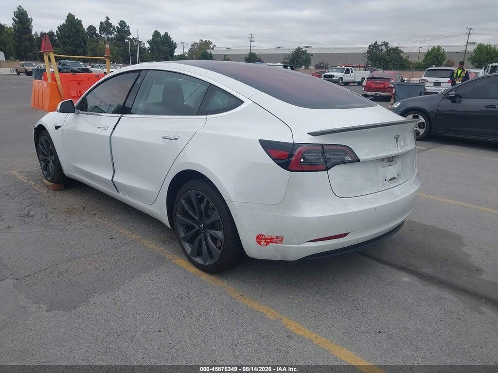 5YJ3E1EA7JF008332 2018 TESLA MODEL 3 photo no. 3