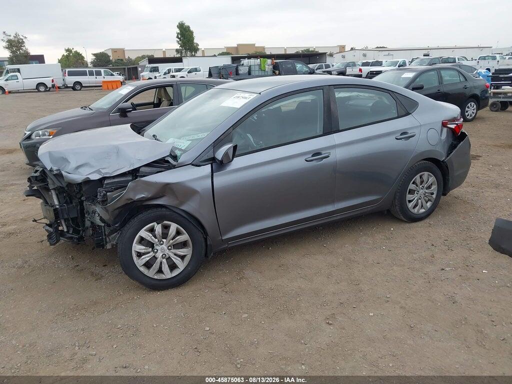 3KPC24A39JE024619 2018 HYUNDAI ACCENT photo no. 2
