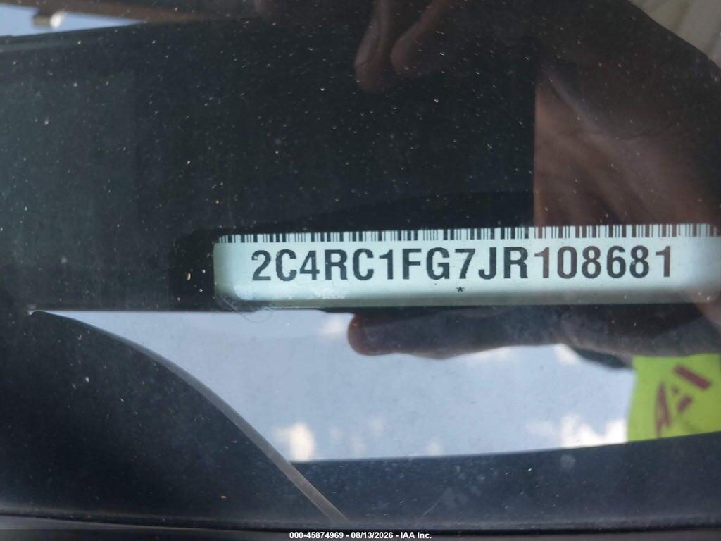 2C4RC1FG7JR108681 2018 CHRYSLER PACIFICA photo no. 9