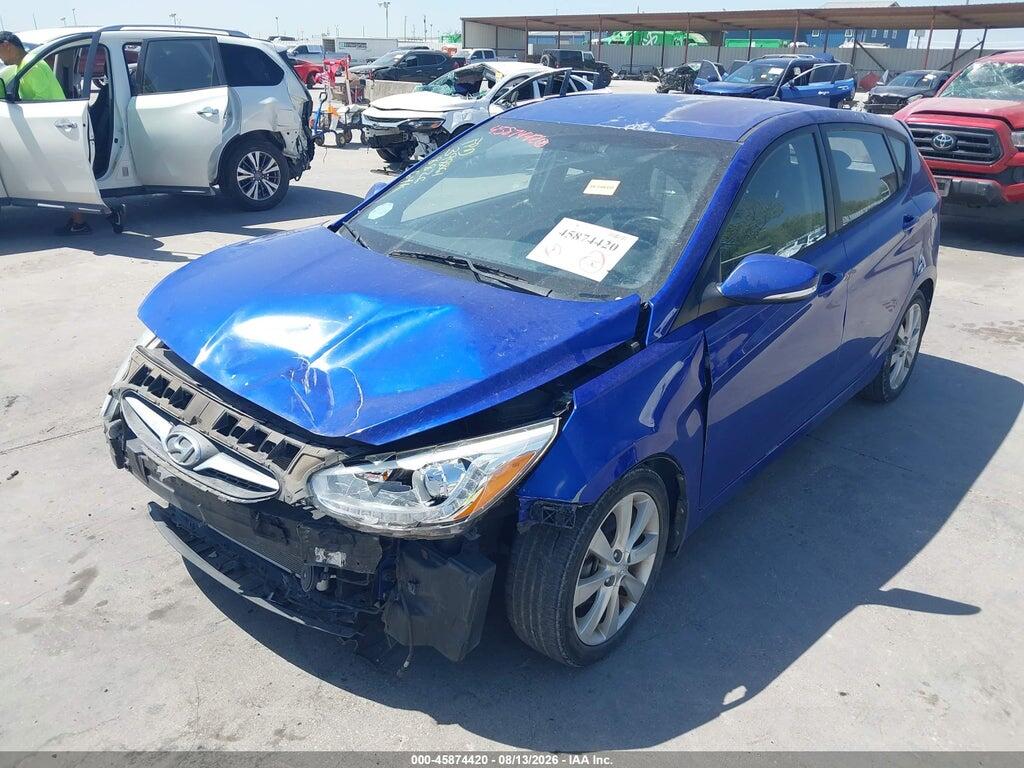 KMHCU5AE3EU142332 2014 HYUNDAI ACCENT photo no. 2