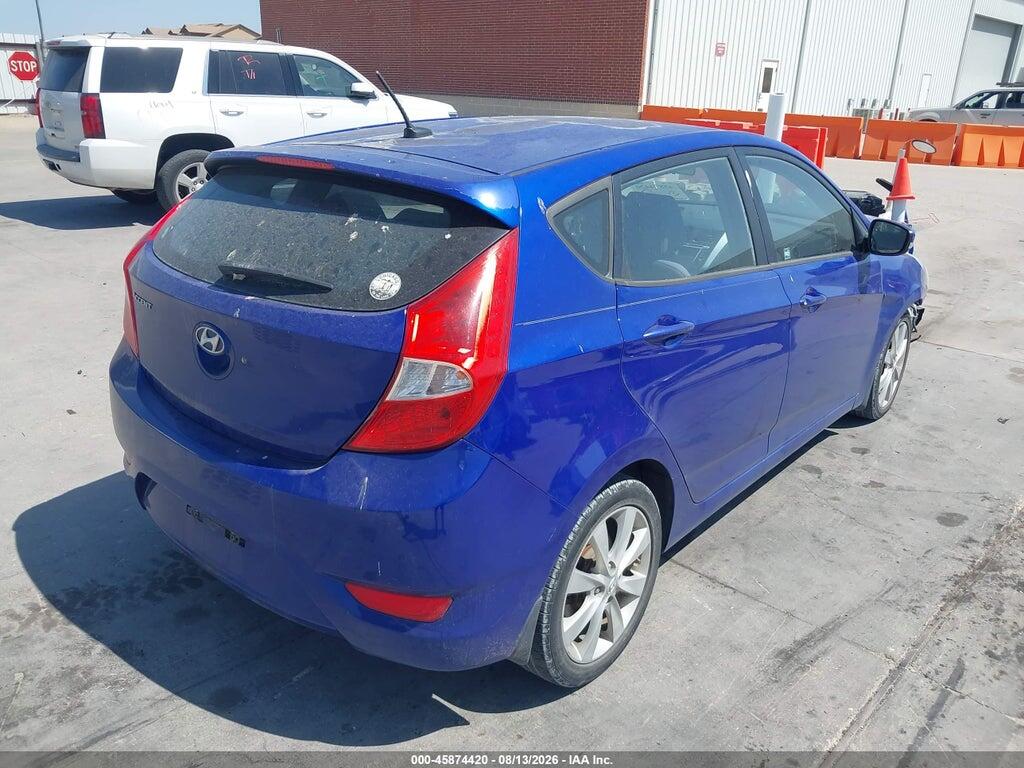 KMHCU5AE3EU142332 2014 HYUNDAI ACCENT photo no. 4
