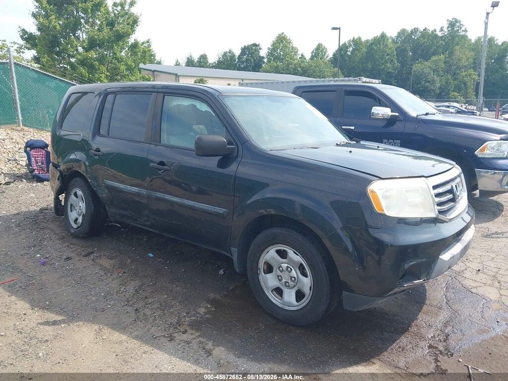 5FNYF4H20EB017288 2014 HONDA PILOT photo no. 1