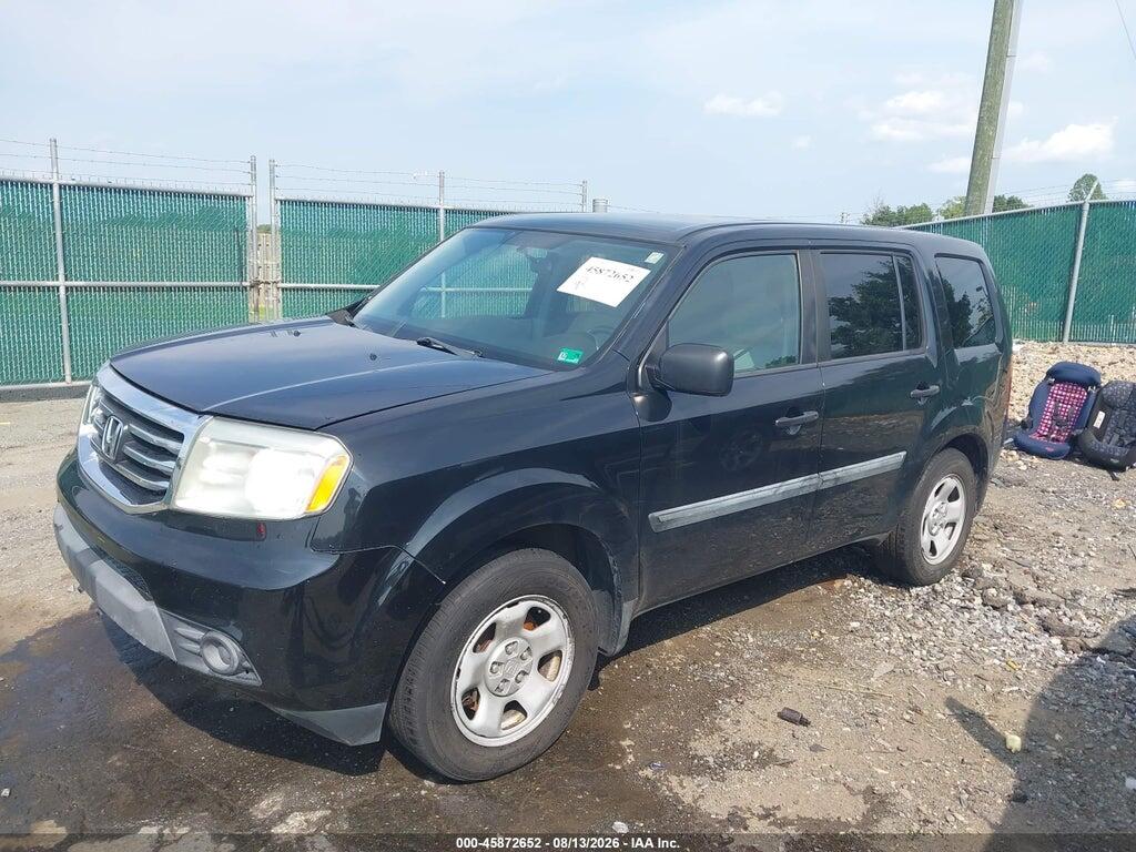 5FNYF4H20EB017288 2014 HONDA PILOT photo no. 2