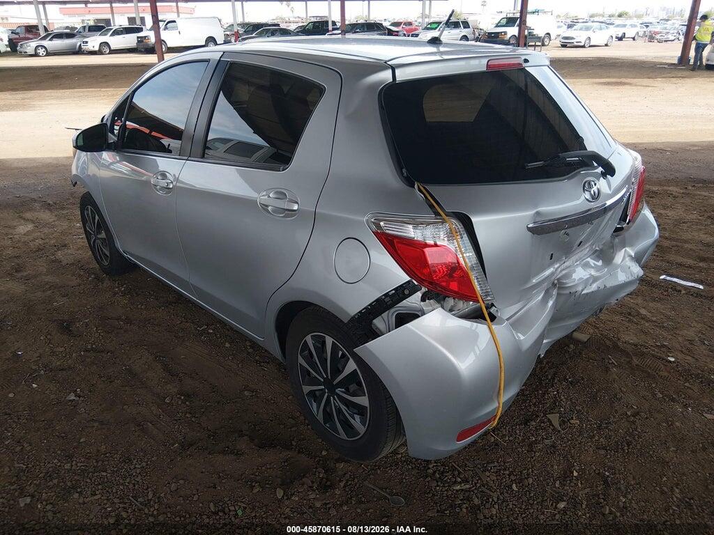 VNKKTUD36EA005840 2014 TOYOTA YARIS photo no. 3