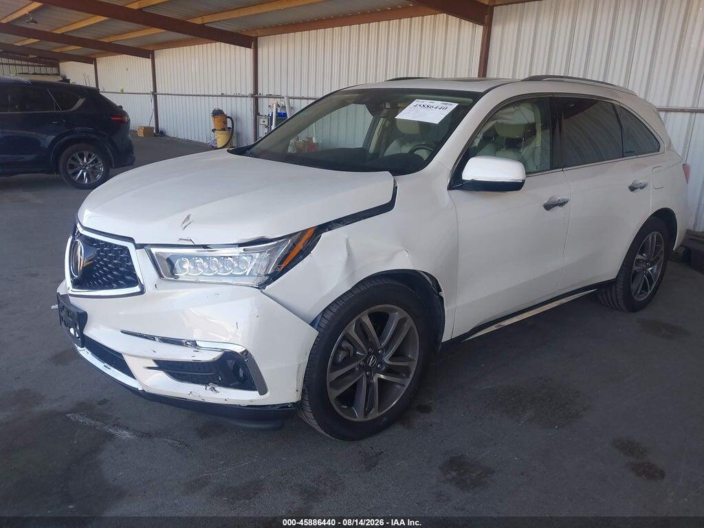 5FRYD4H88HB035440 2017 ACURA MDX photo no. 2