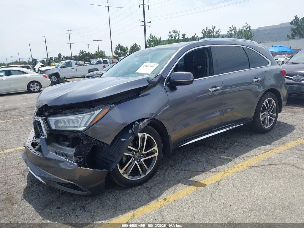 5FRYD4H91HB012770 2017 ACURA MDX photo no. 2