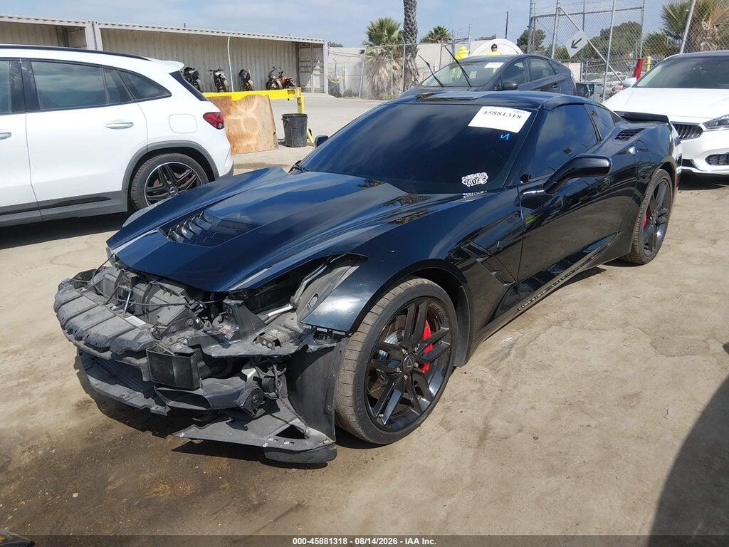 1G1YH2D71H5115597 2017 CHEVROLET CORVETTE photo no. 2