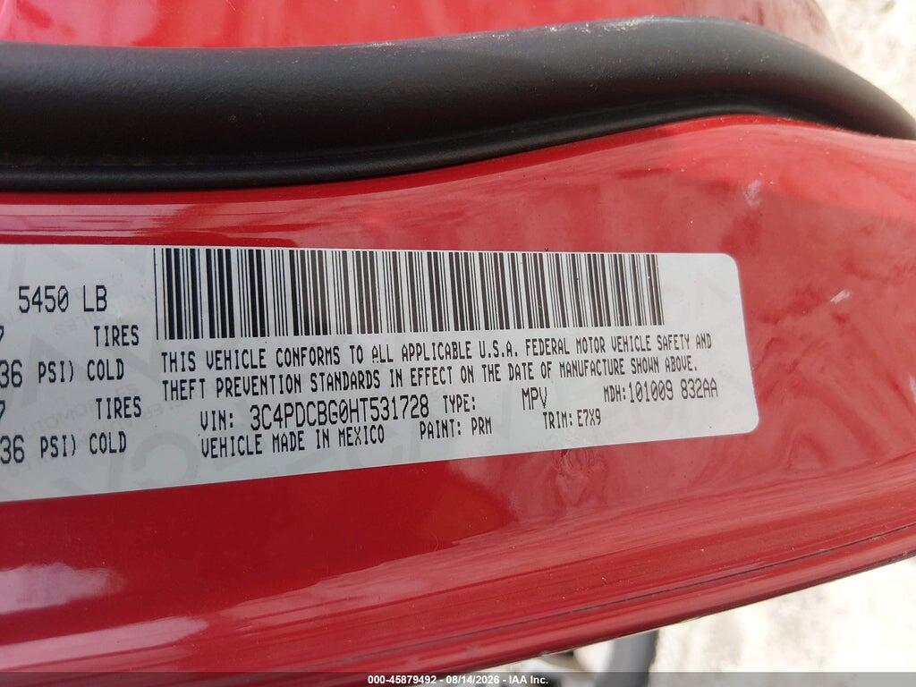 3C4PDCBG0HT531728 2017 DODGE JOURNEY photo no. 9