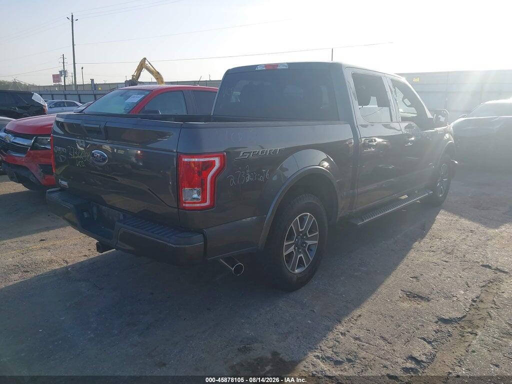 1FTEW1CP1HKD07244 2017 FORD F-150 photo no. 4