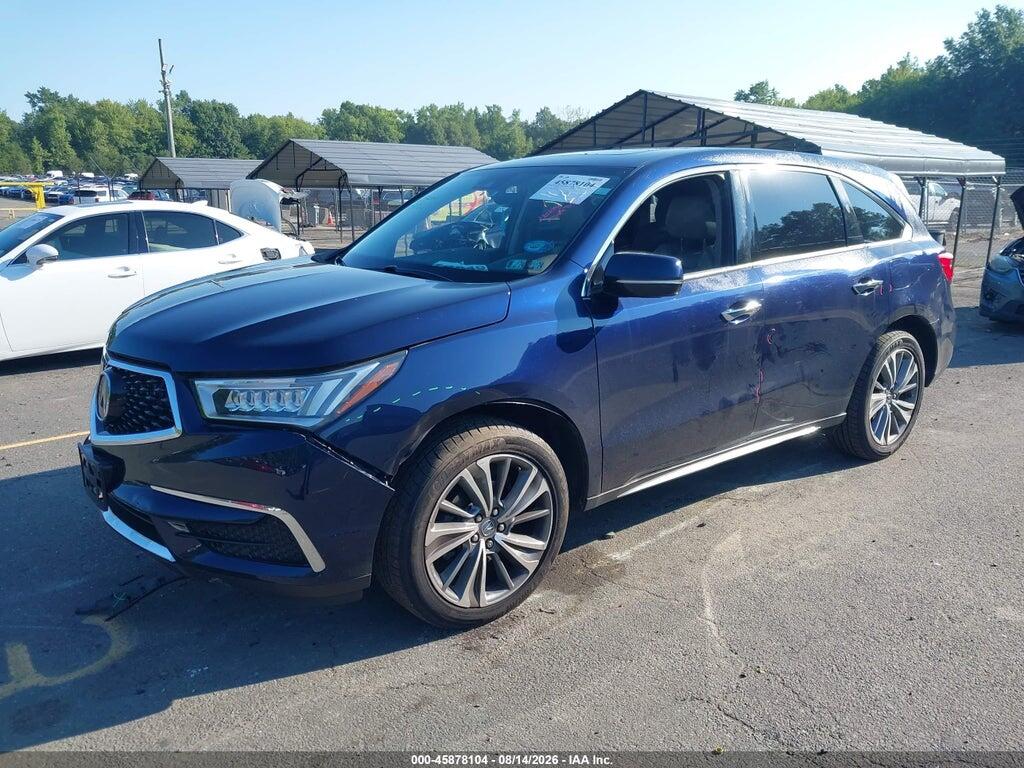 5FRYD4H57HB029859 2017 ACURA MDX photo no. 2