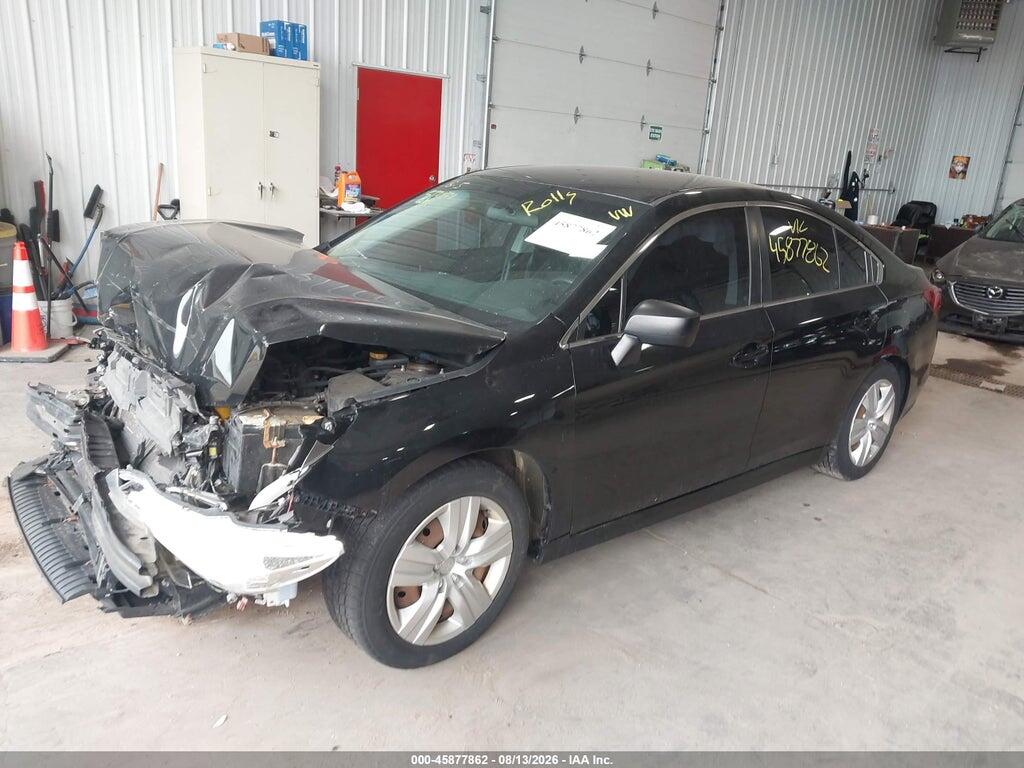 4S3BNAA69H3030045 2017 SUBARU LEGACY photo no. 2