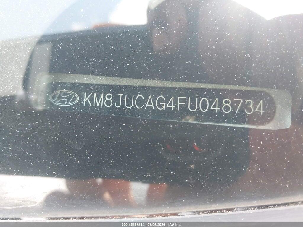 KM8JUCAG4FU048734 2015 HYUNDAI TUCSON photo no. 9